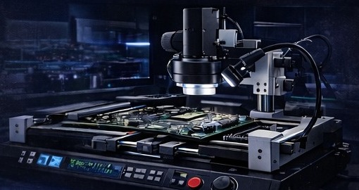Elektronikai panel javítása BGA rework állomással